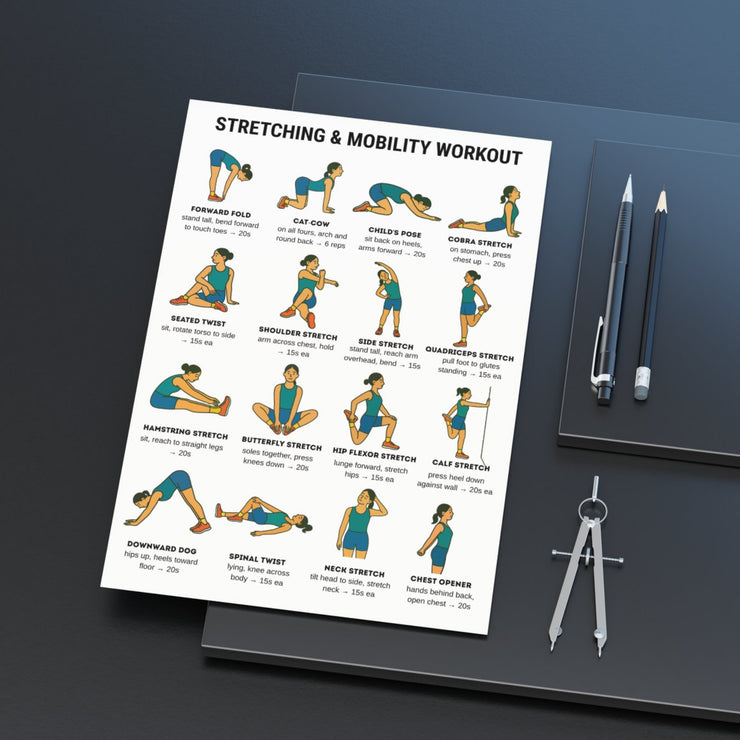 Full Stretching Mobility Routine Stretching & Mobility Workout – Full Body Routine PDF – VitaFlow Studio