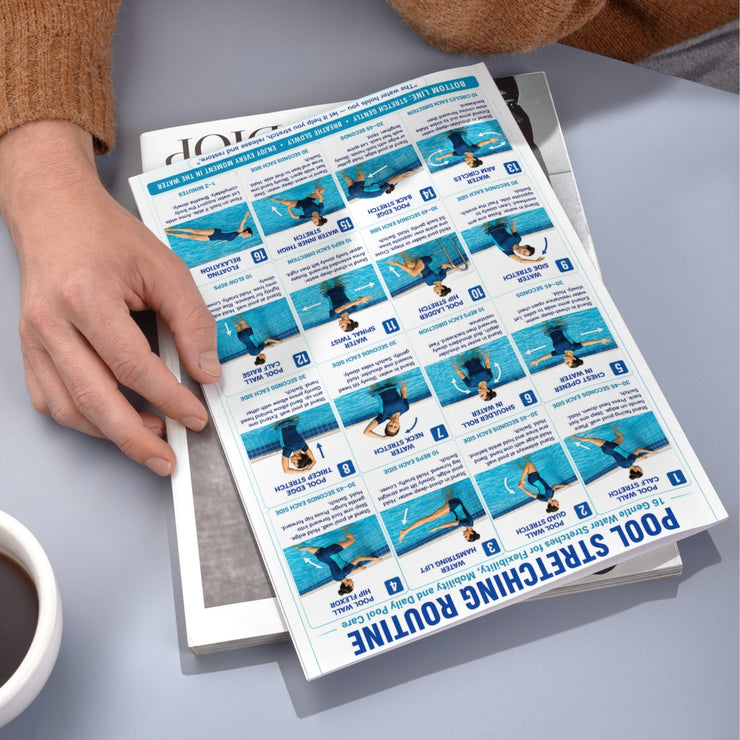 Pool Stretching Routine Printable PDF – VitaFlow Studio
