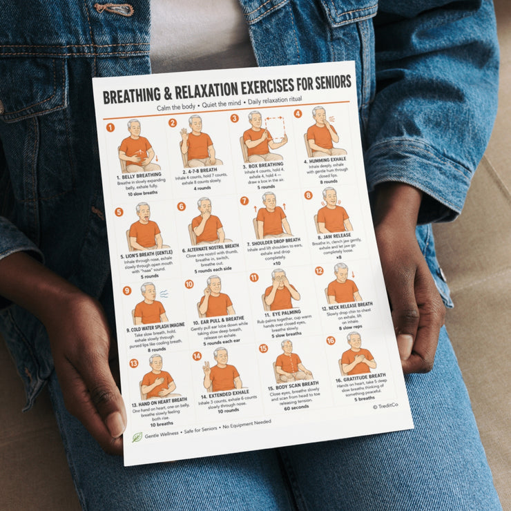 Relaxation Strategies.pdf Breathing Relaxation Exercises Seniors PDF | 16 Techniques – VitaFlow ...