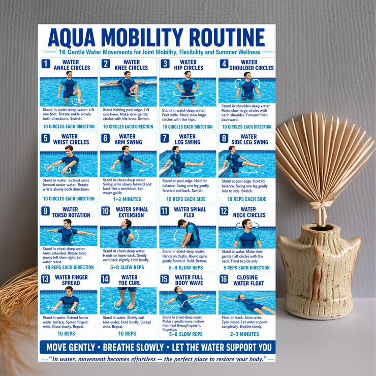 Aqua Mobility Routine Printable PDF – VitaFlow Studio