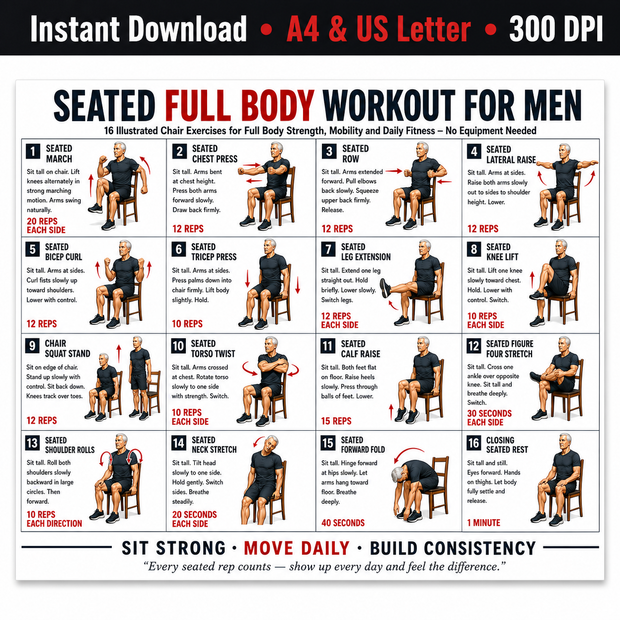 Men's Workout Programs | Strength & Fitness Training Plans – VitaFlow ...