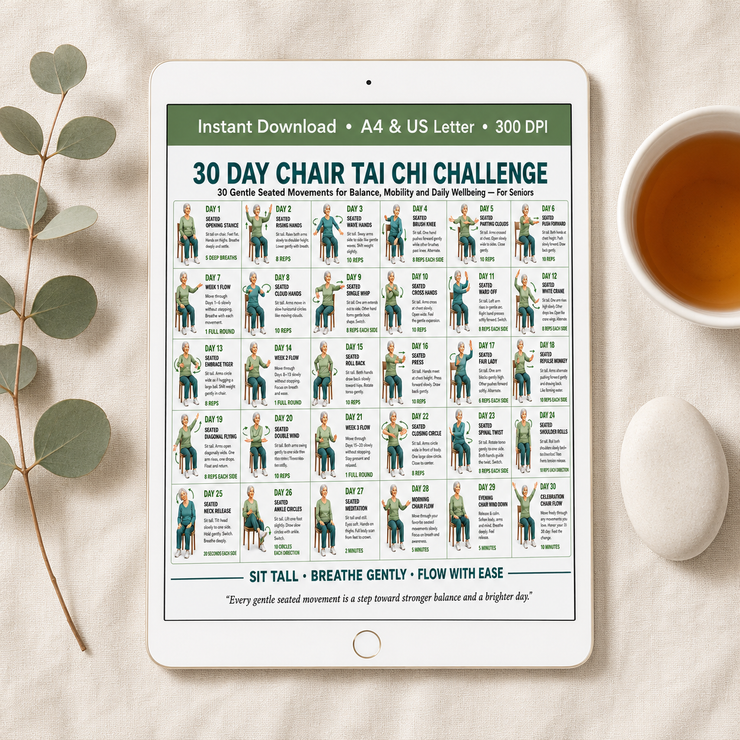 30 Day Walking Challenge — Progressive Printable Chart – VitaFlow Studio